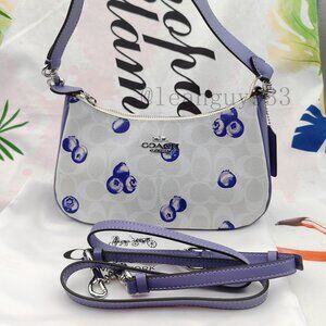 Coach Teri Shoulder Bag blueberry
